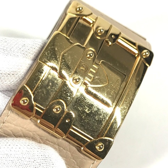 LOUIS VUITTON Cream Leather Charm Bracelet - Picture 8 of 16